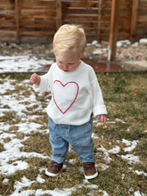 Load image into Gallery viewer, Lil Love Sweater (White)
